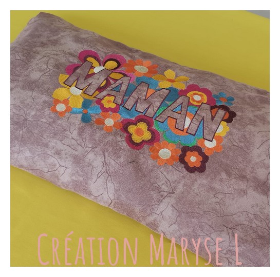 Motif de broderie machine maman